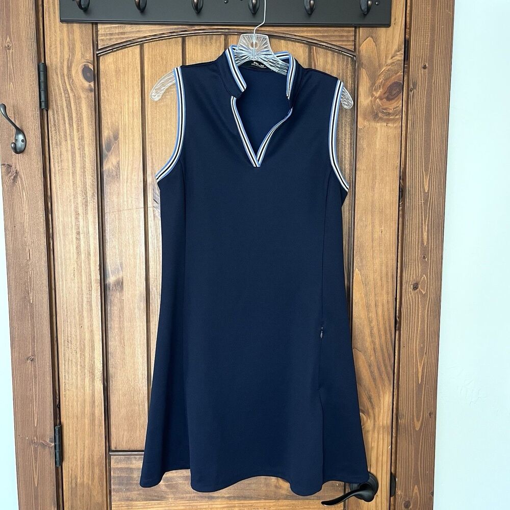 RLX Ralph Lauren Athleisure Tennis Golf Pickleball Sleeveless Activewear Dress M